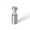 Outwater Round Standoffs, 3/4 in Bd L, Stainless Steel Brushed, 1/2 in OD 3P1.56.00018